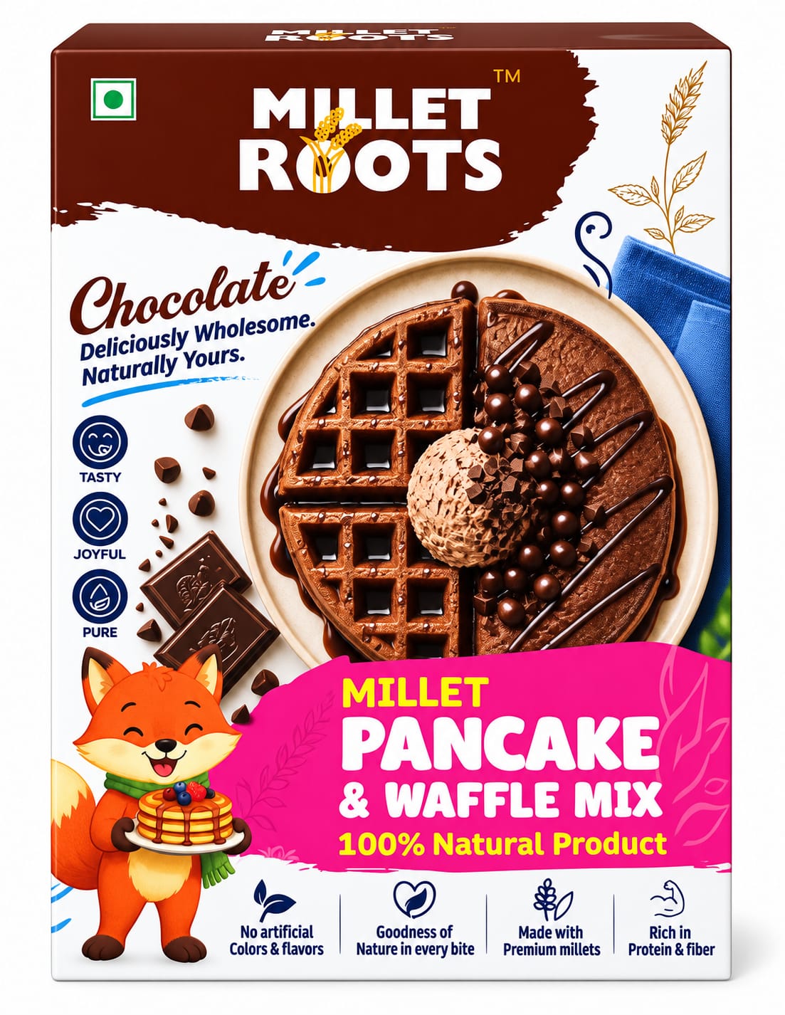 Chocolate Pancake & Waffle Mix — 450 g
