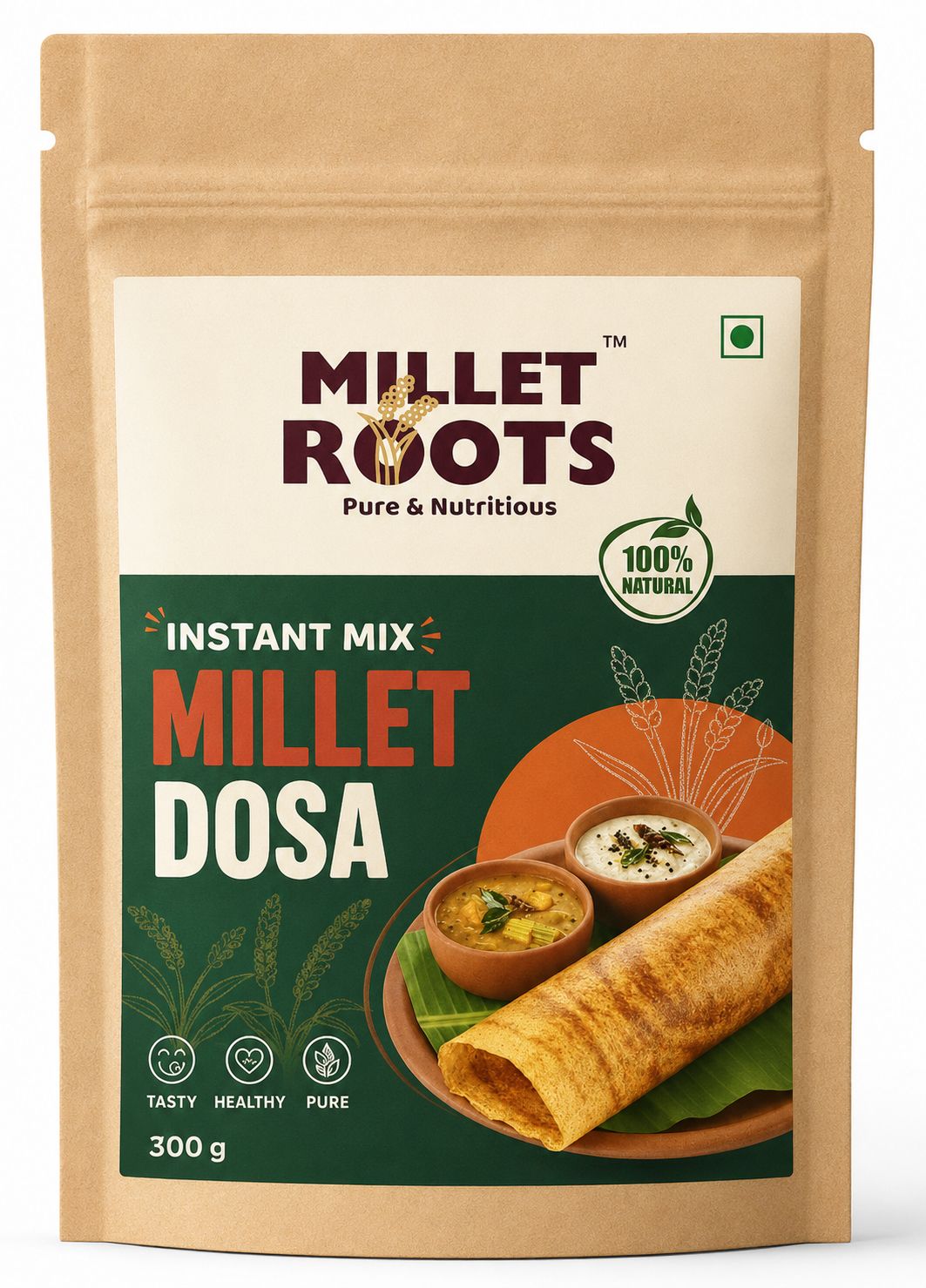 Millet Dosa Instant Mix — 300 g pack