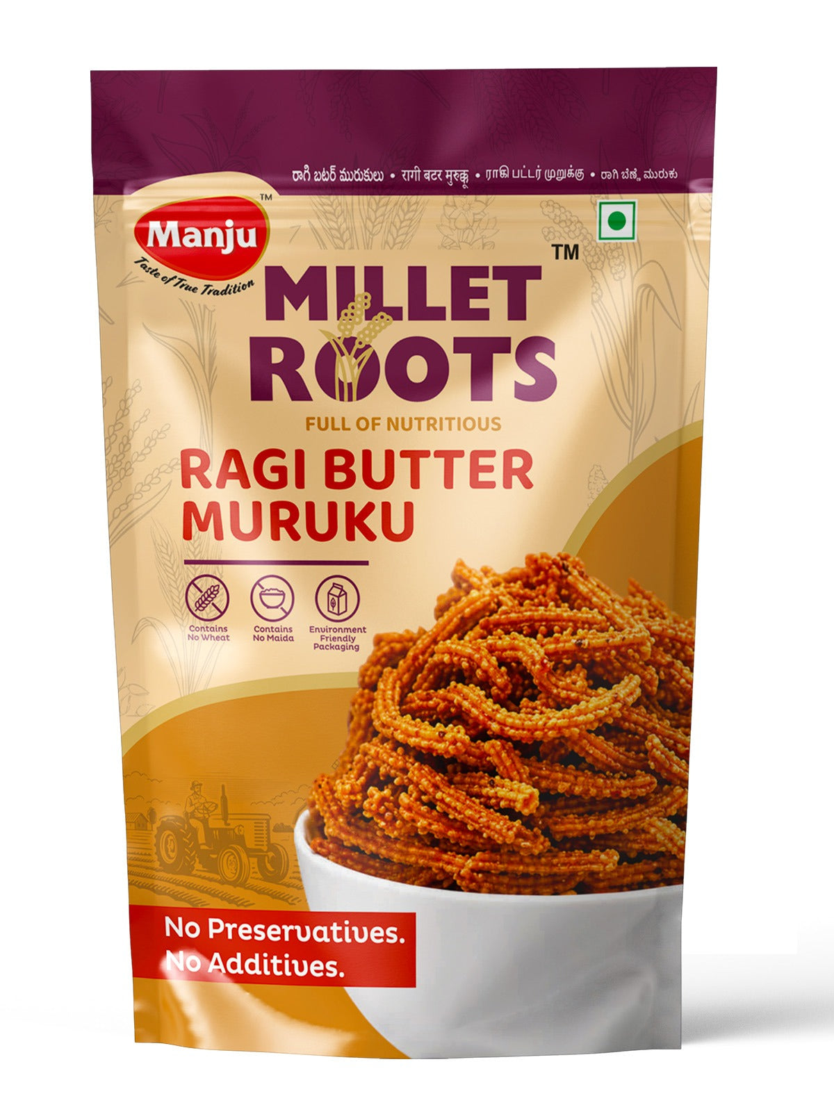 Ragi Butter Muruku pack