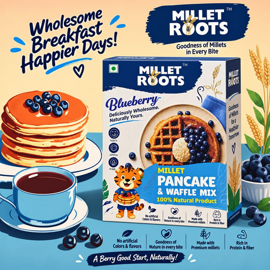 Blueberry Pancake & Waffle Mix — 450 g